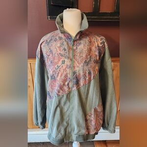 Vintage Remo of California Lightweight Retro Jacket Sage Green Size Medium